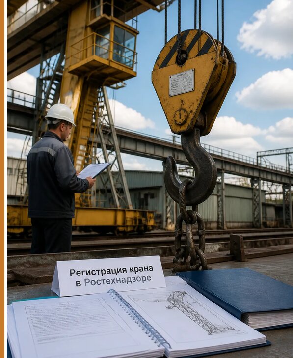Регистрация крана в Ростехнадзоре в Раменском от 15209 р. | Авеста ОТиПБ